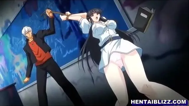 Anime Bondage Whipping - Bondage hentai schoolgirl self masturbating and cumshoting - PornRabbit.com